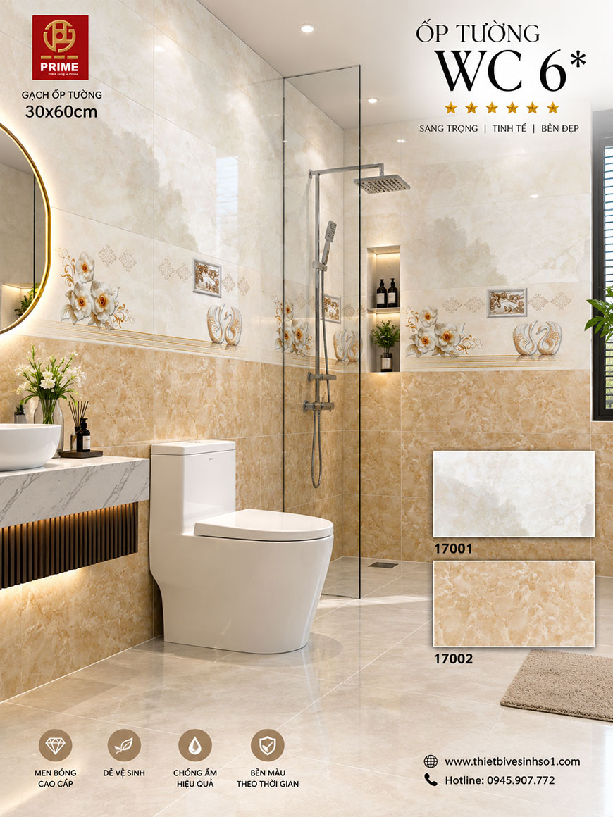 Gạch 30x60 Prime 17001-17002 Gạch 30x60 Prime 17001-17002