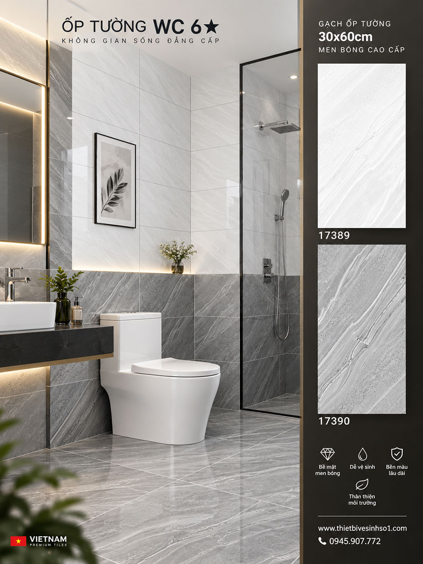 Gạch 30x60 Prime 17390-17389 Gạch 30x60 Prime 17390-17389