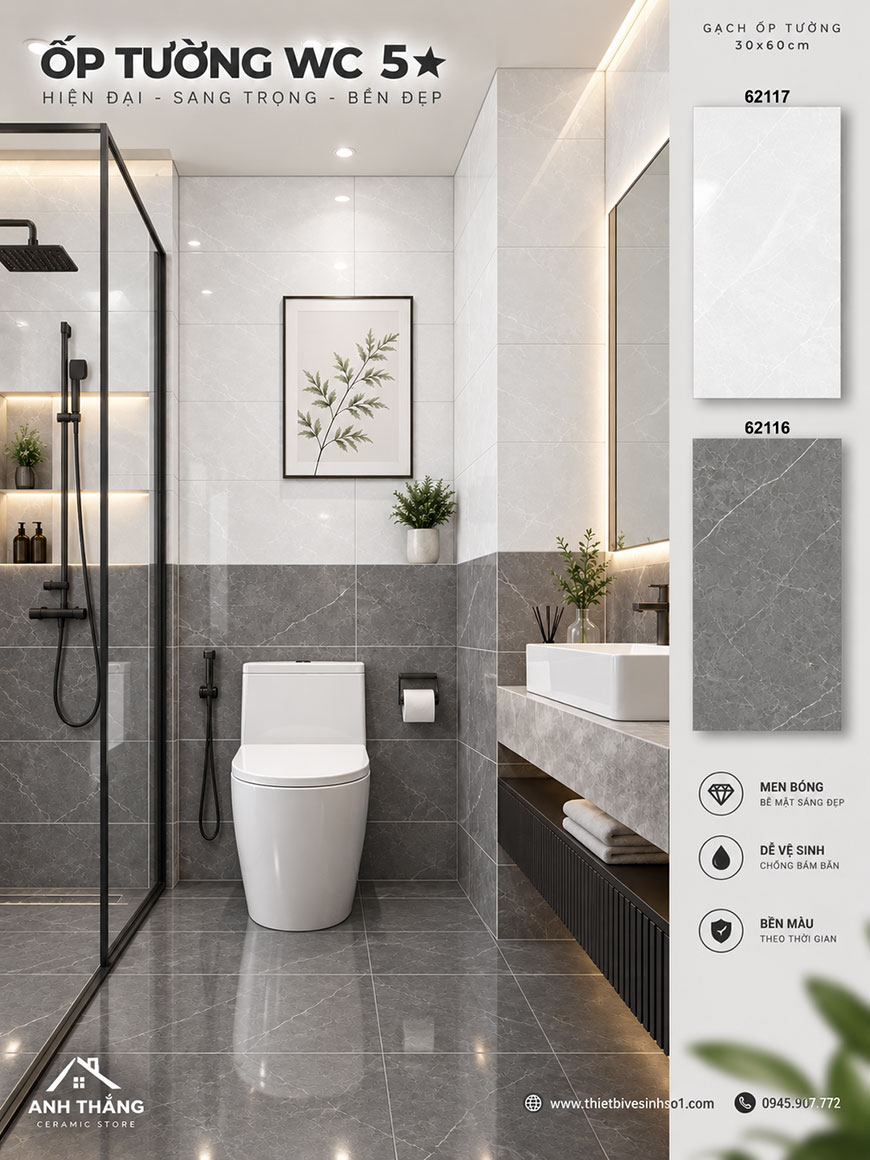 Gạch 30x60 Prime 62116-62117 Gạch 30x60 Prime 62116-62117