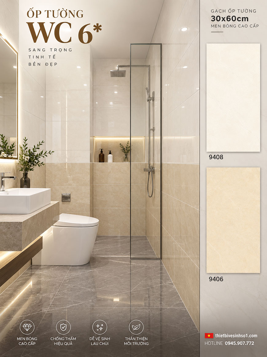 Gạch 30x60 Prime 9406-9408 Gạch 30x60 Prime 9406-9408