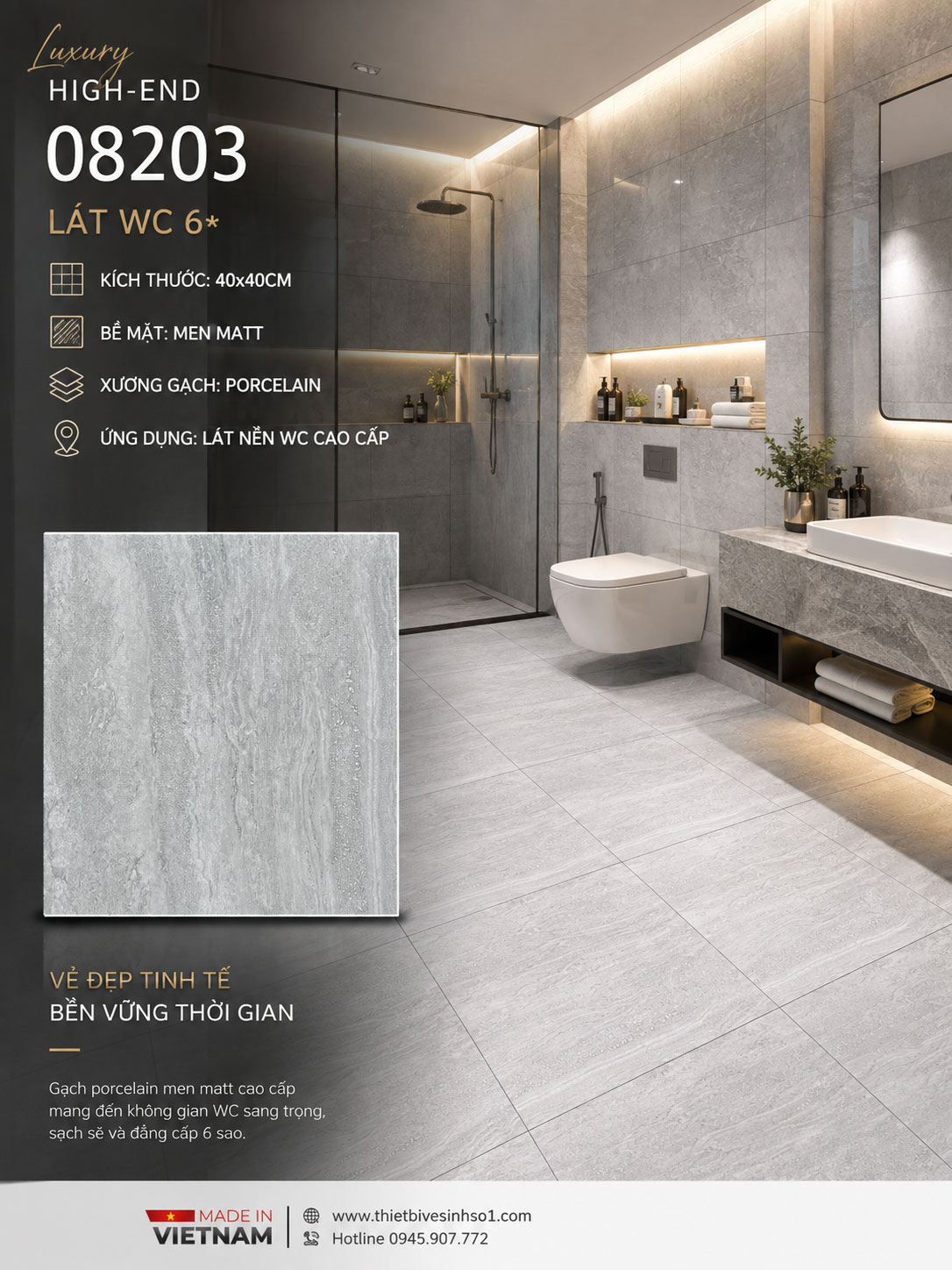 Gạch 40x40 Prime 08203 Gạch 40x40 Prime 08203