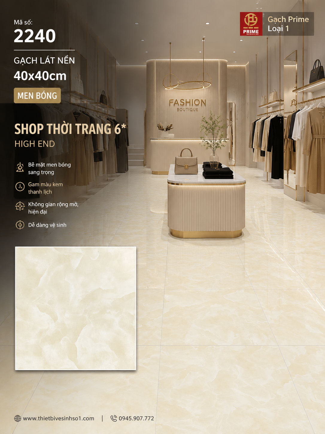 Gạch 40x40 Prime 2240 Gạch 40x40 Prime 2240