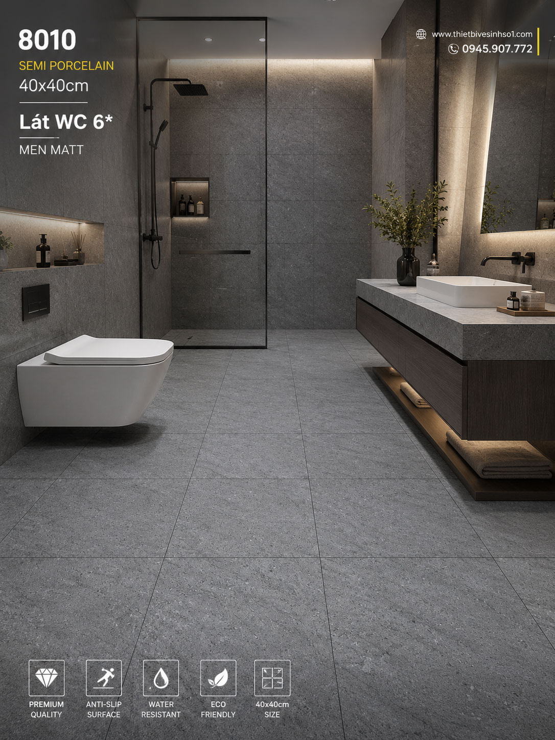 Gạch 40x40 Prime 8010 Gạch 40x40 Prime 8010