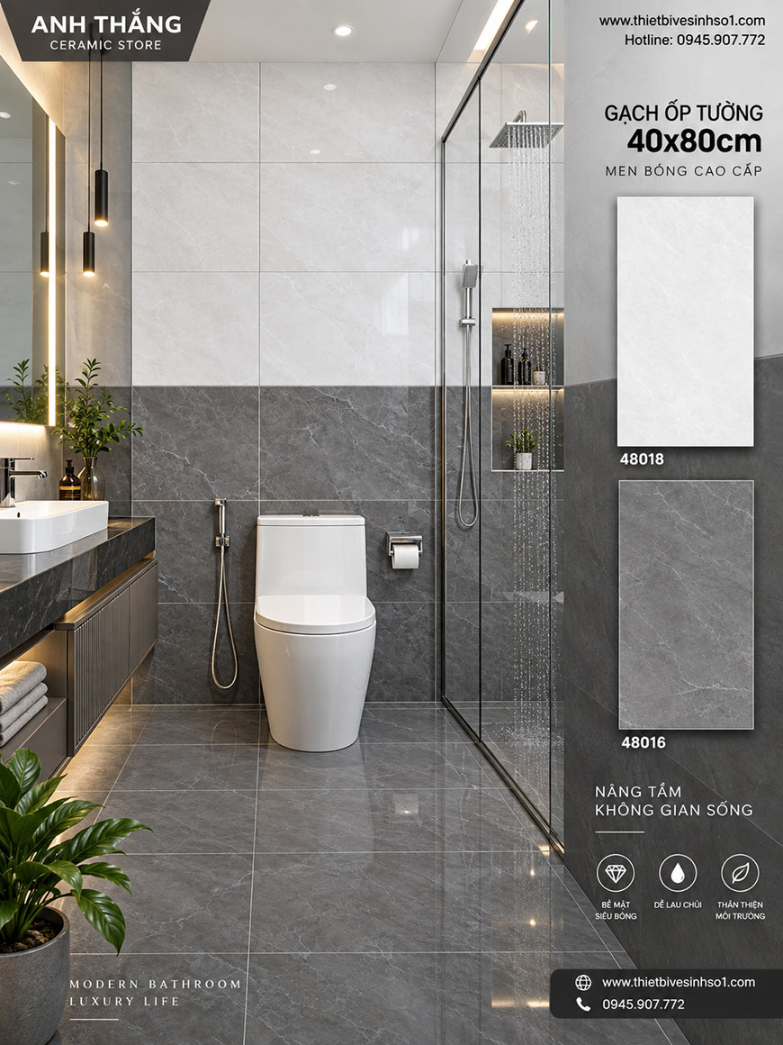 Gạch 40x80 Prime 48016-48018 Gạch 40x80 Prime 48016-48018