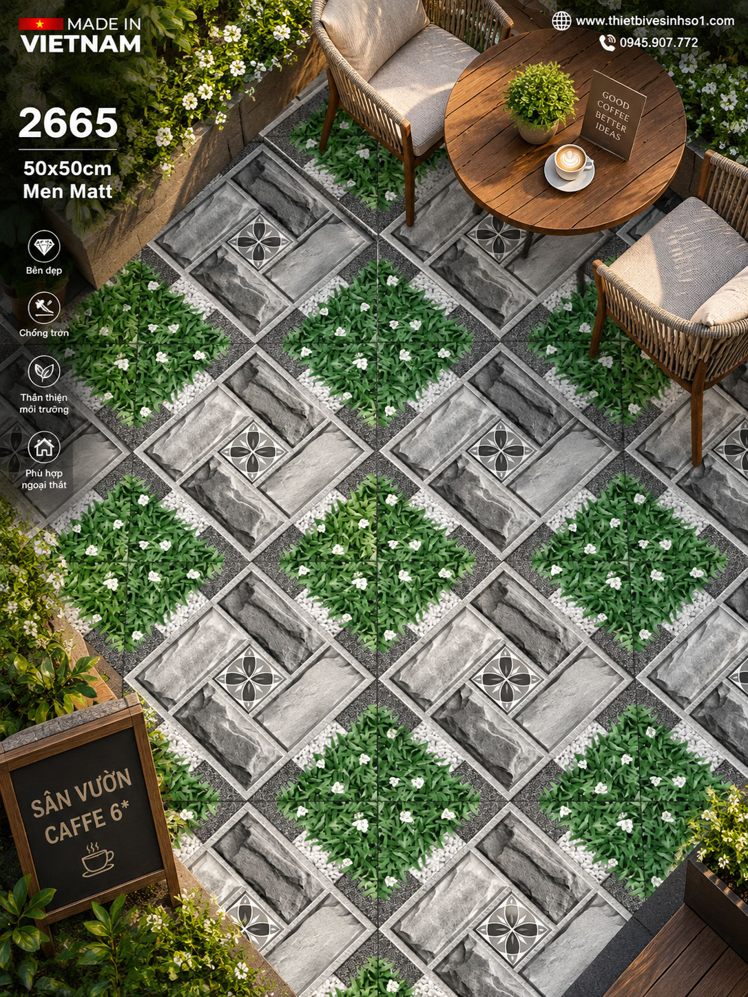 Gạch 50x50 Prime 2665 Gạch 50x50 Prime 2665