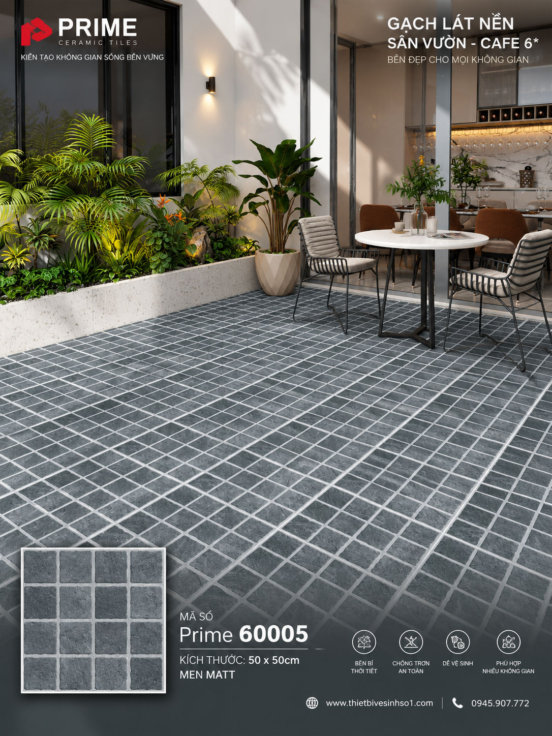 Gạch 50x50 Prime 60005 Gạch 50x50 Prime 60005