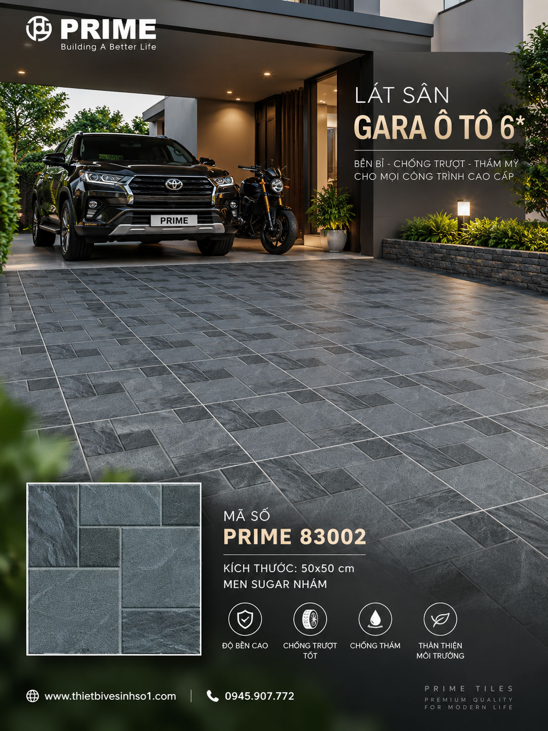 Gạch 50x50 Prime 83002 Gạch 50x50 Prime 83002