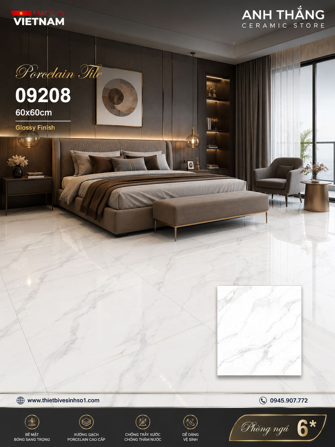 Gạch 60x60 Prime 09208 Gạch 60x60 Prime 09208
