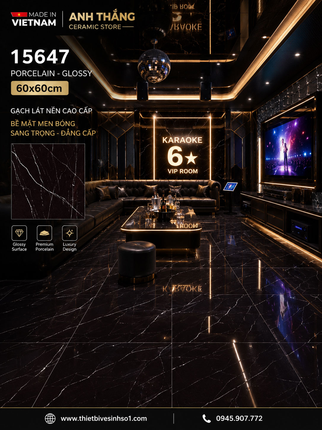 Gạch 60x60 Prime 15647 Gạch 60x60 Prime 15647