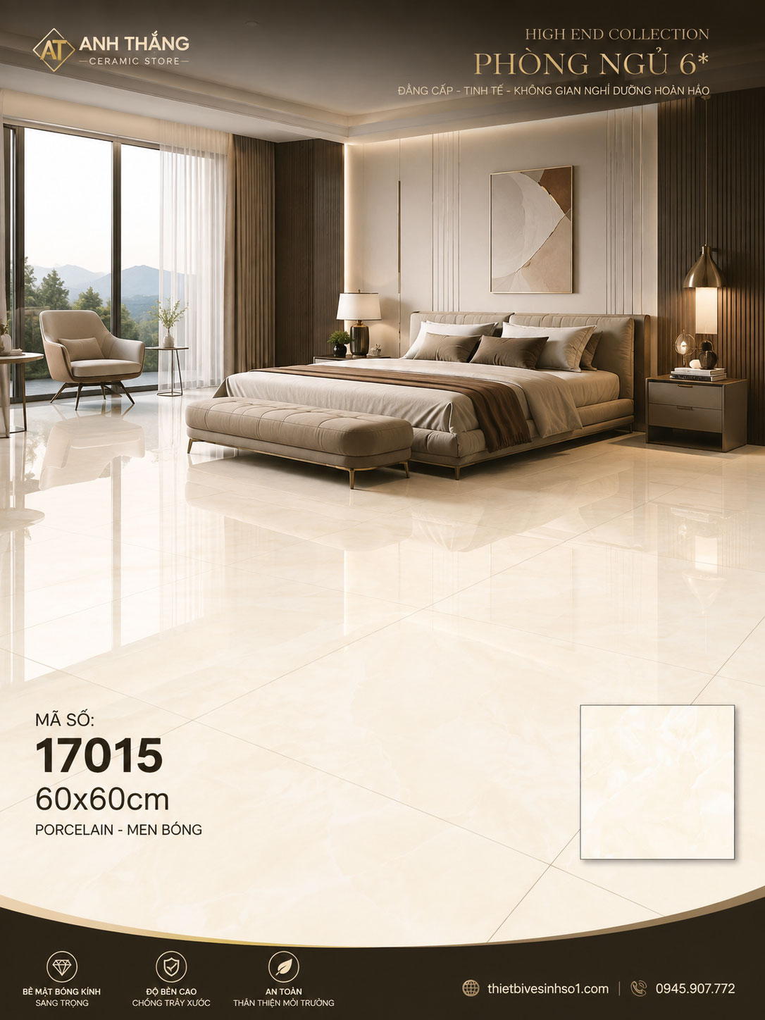 Gạch 60x60 Prime 17015 Gạch 60x60 Prime 17015