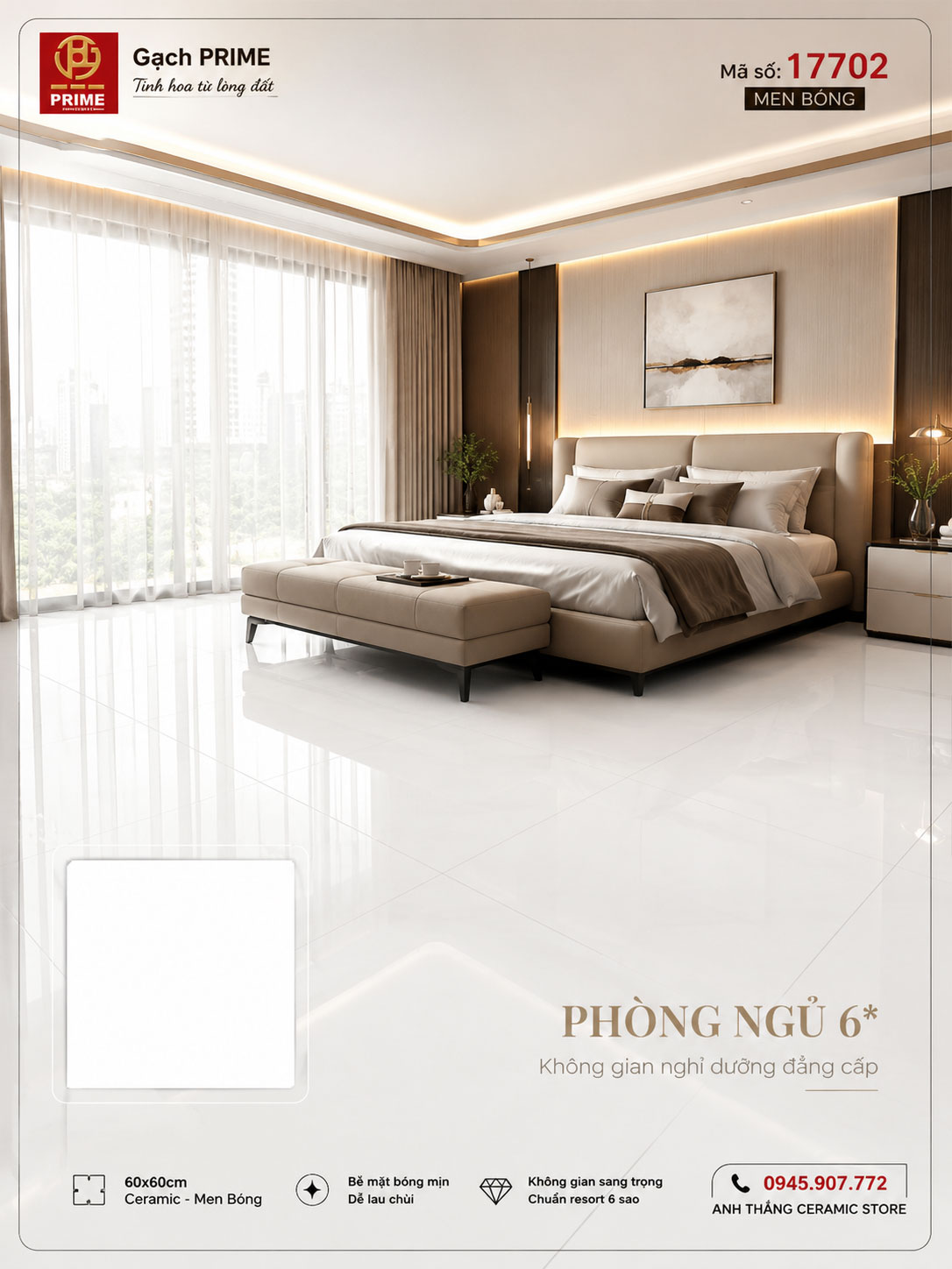 Gạch 60x60 Prime 17702 Gạch 60x60 Prime 17702