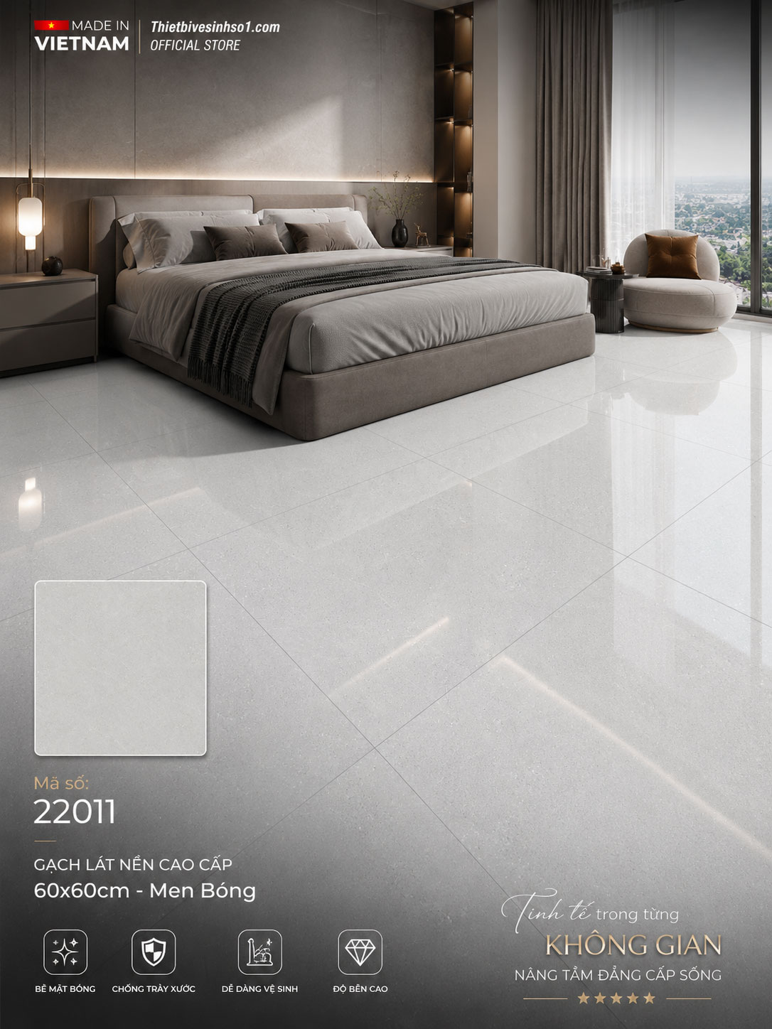 Gạch 60x60 Prime 22011 Gạch 60x60 Prime 22011