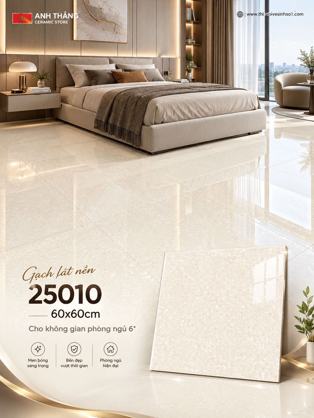Gạch 60x60 Prime 25010 Gạch 60x60 Prime 25010