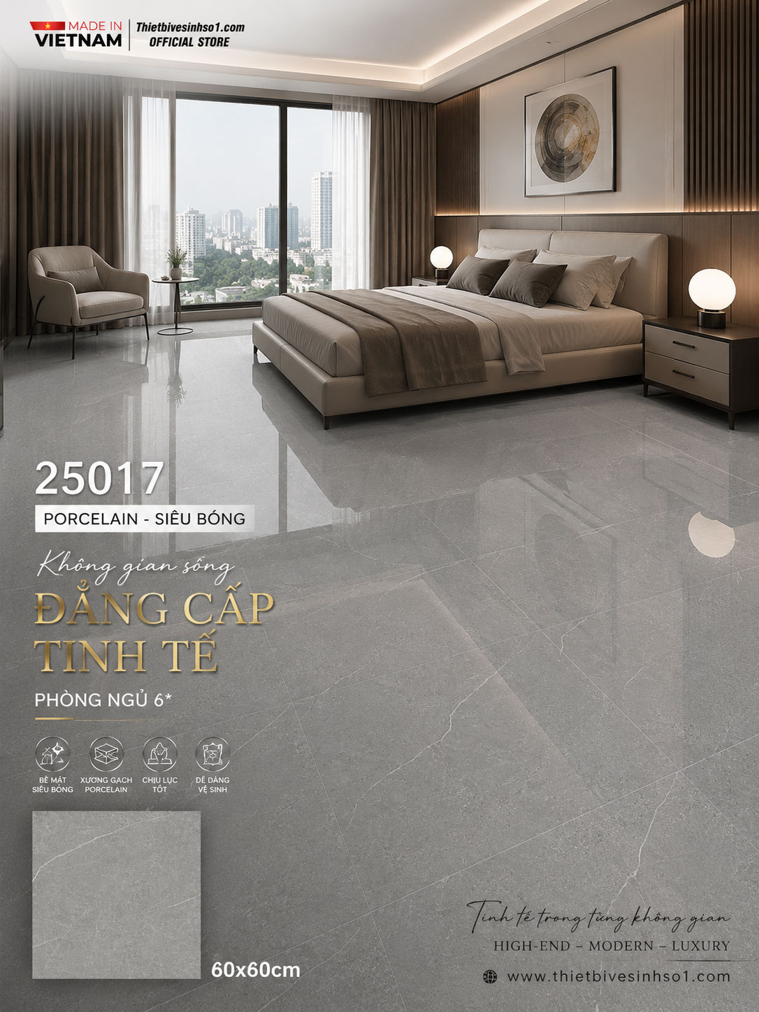 Gạch 60x60 Prime 25017 Gạch 60x60 Prime 25017
