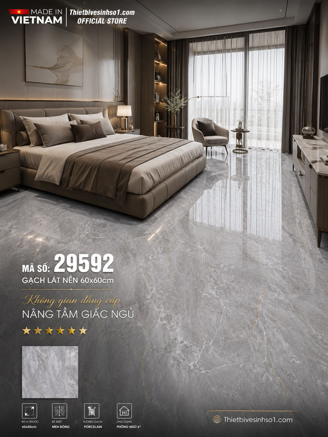 Gạch 60x60 Prime 29592 Gạch 60x60 Prime 29592