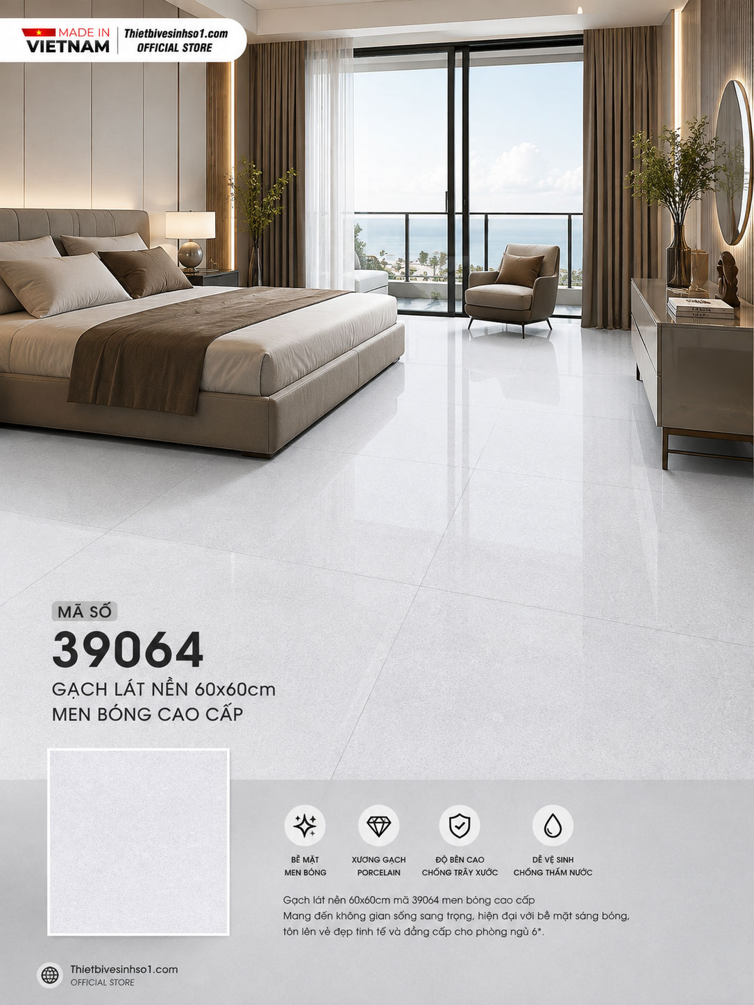 Gạch 60x60 Prime 39064 Gạch 60x60 Prime 39064