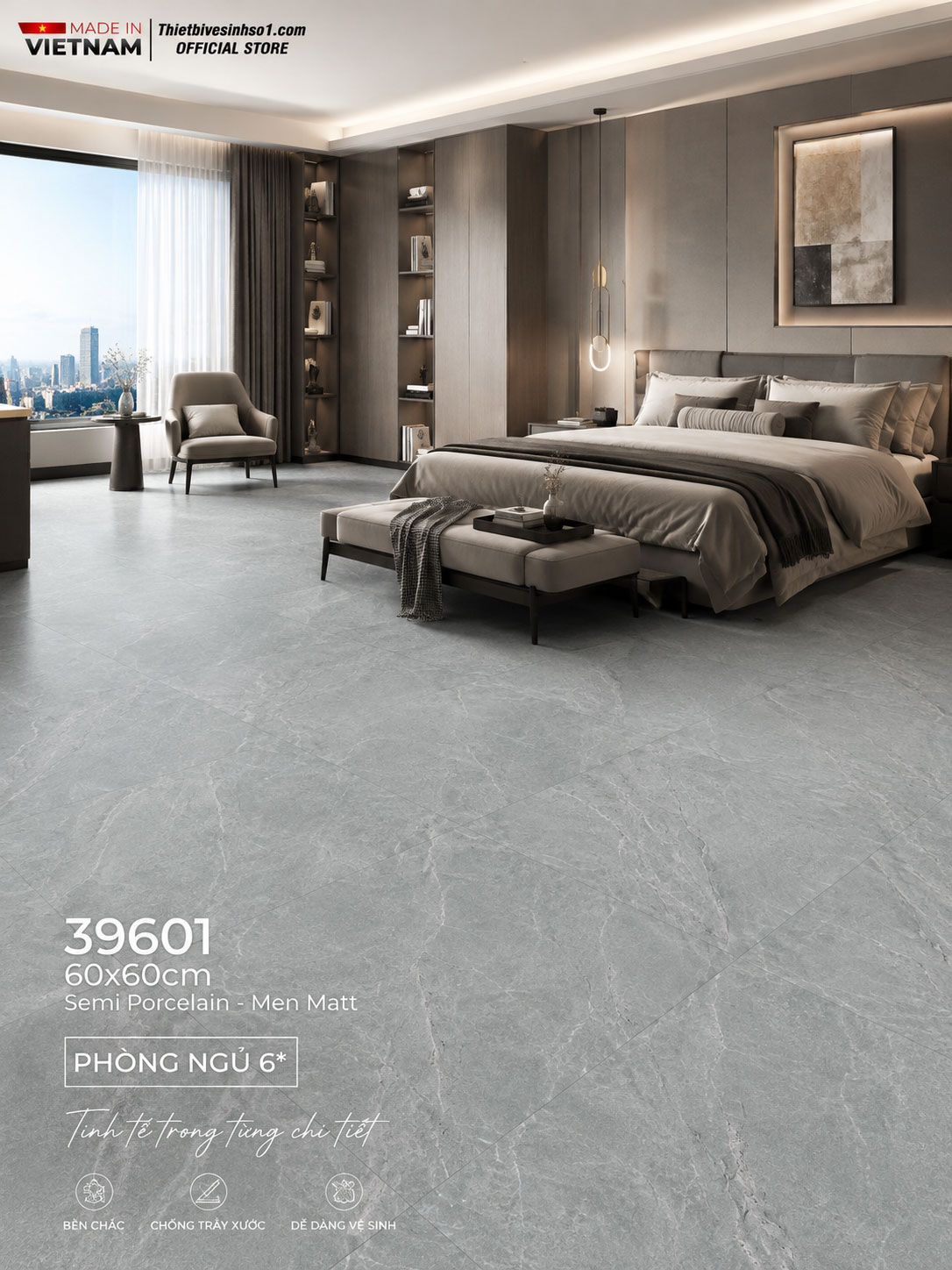 Gạch 60x60 Prime 39601 Gạch 60x60 Prime 39601