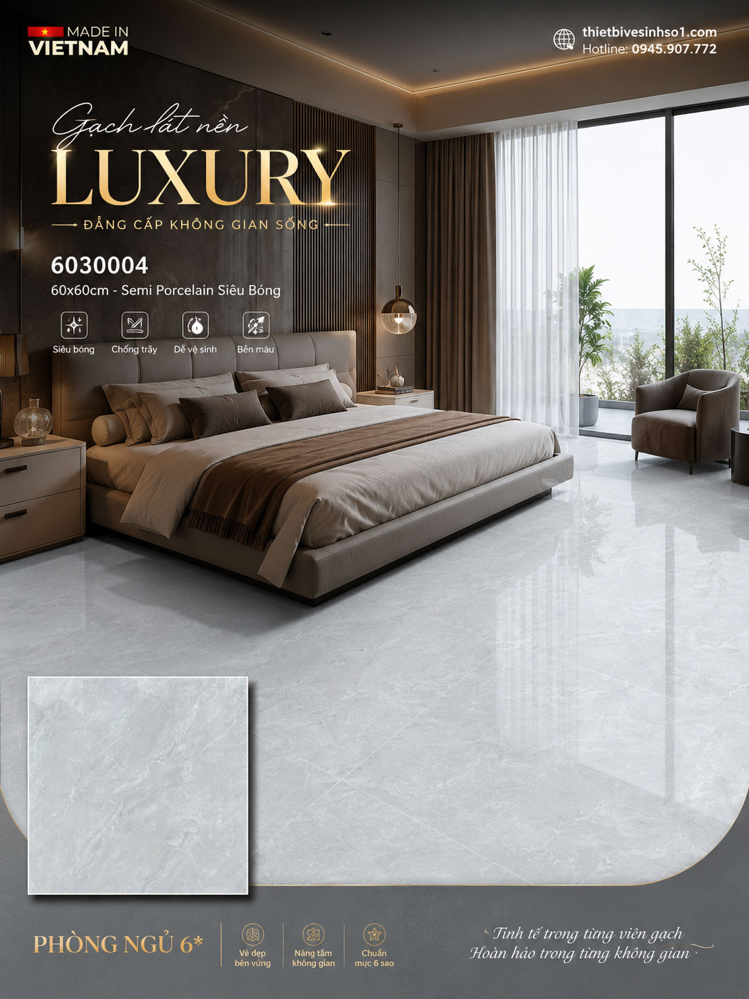 Gạch 60x60 Prime 6030004 Gạch 60x60 Prime 6030004