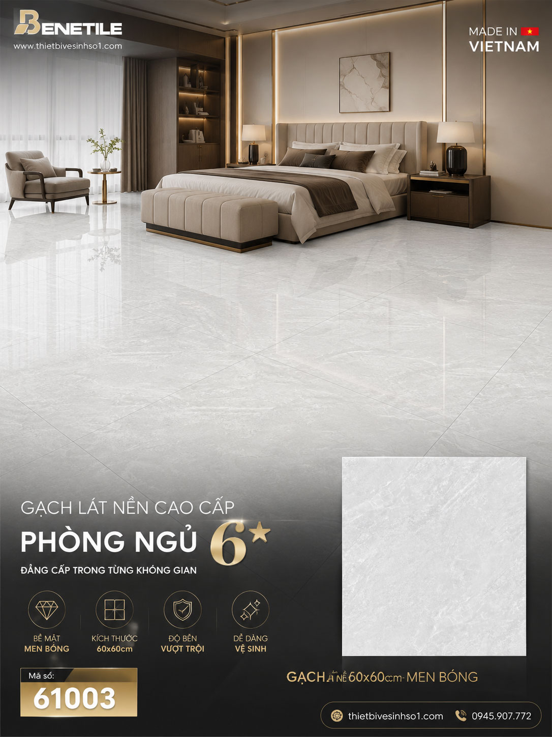 Gạch 60x60 Prime 61003 Gạch 60x60 Prime 61003