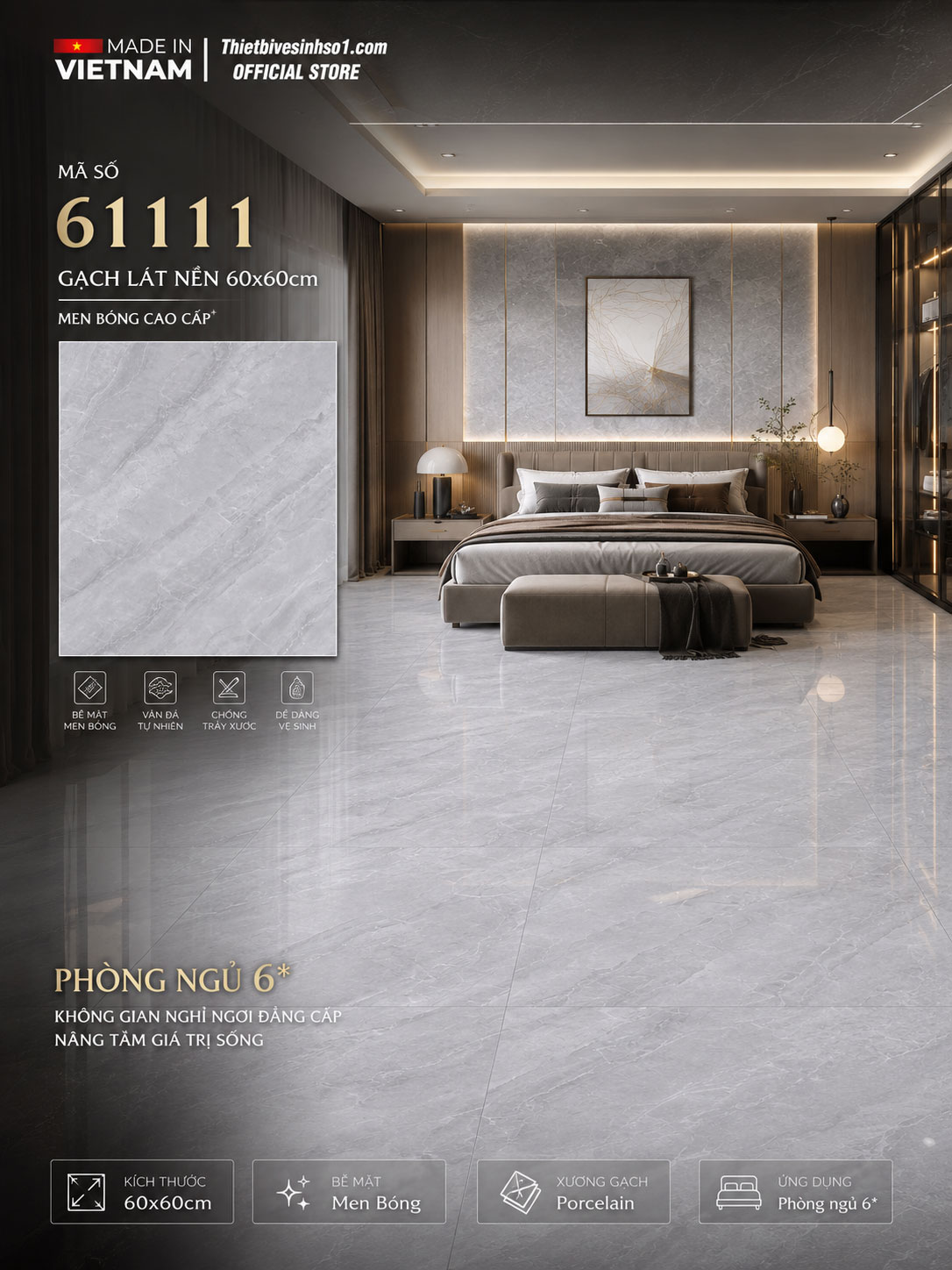 Gạch 60x60 Prime 61111 Gạch 60x60 Prime 61111