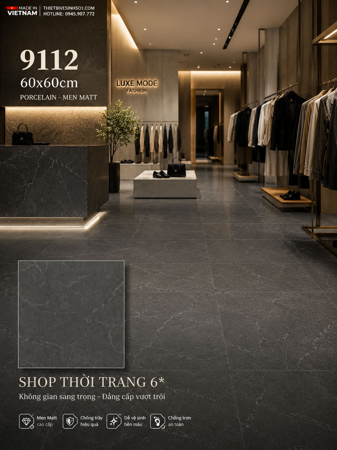 Gạch 60x60 Prime 9112 Gạch 60x60 Prime 9112