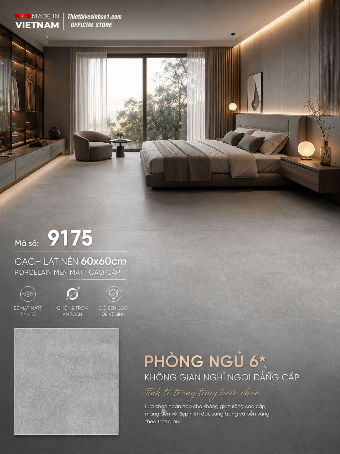 Gạch 60x60 Prime 9175 Gạch 60x60 Prime 9175
