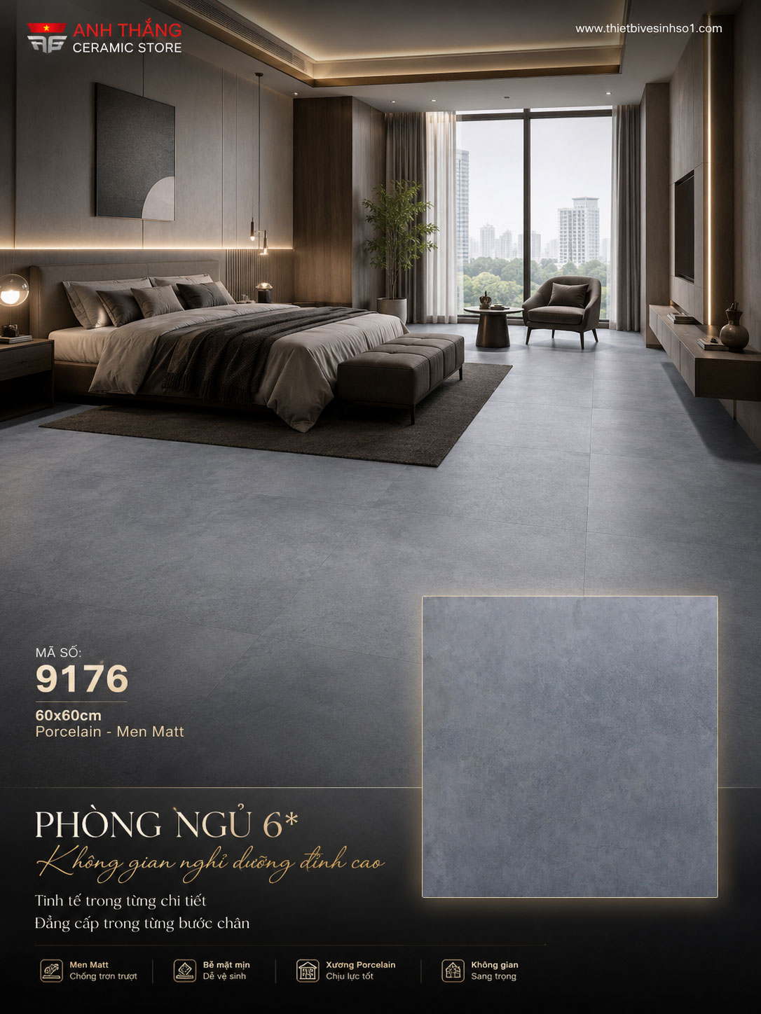 Gạch 60x60 Prime 9176 Gạch 60x60 Prime 9176