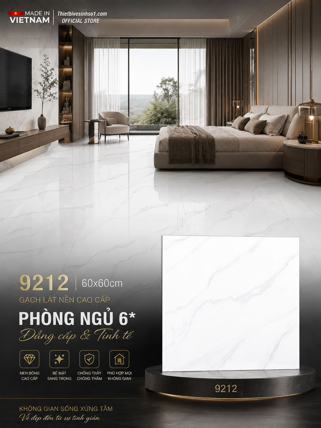 Gạch 60x60 Prime 9212 Gạch 60x60 Prime 9212