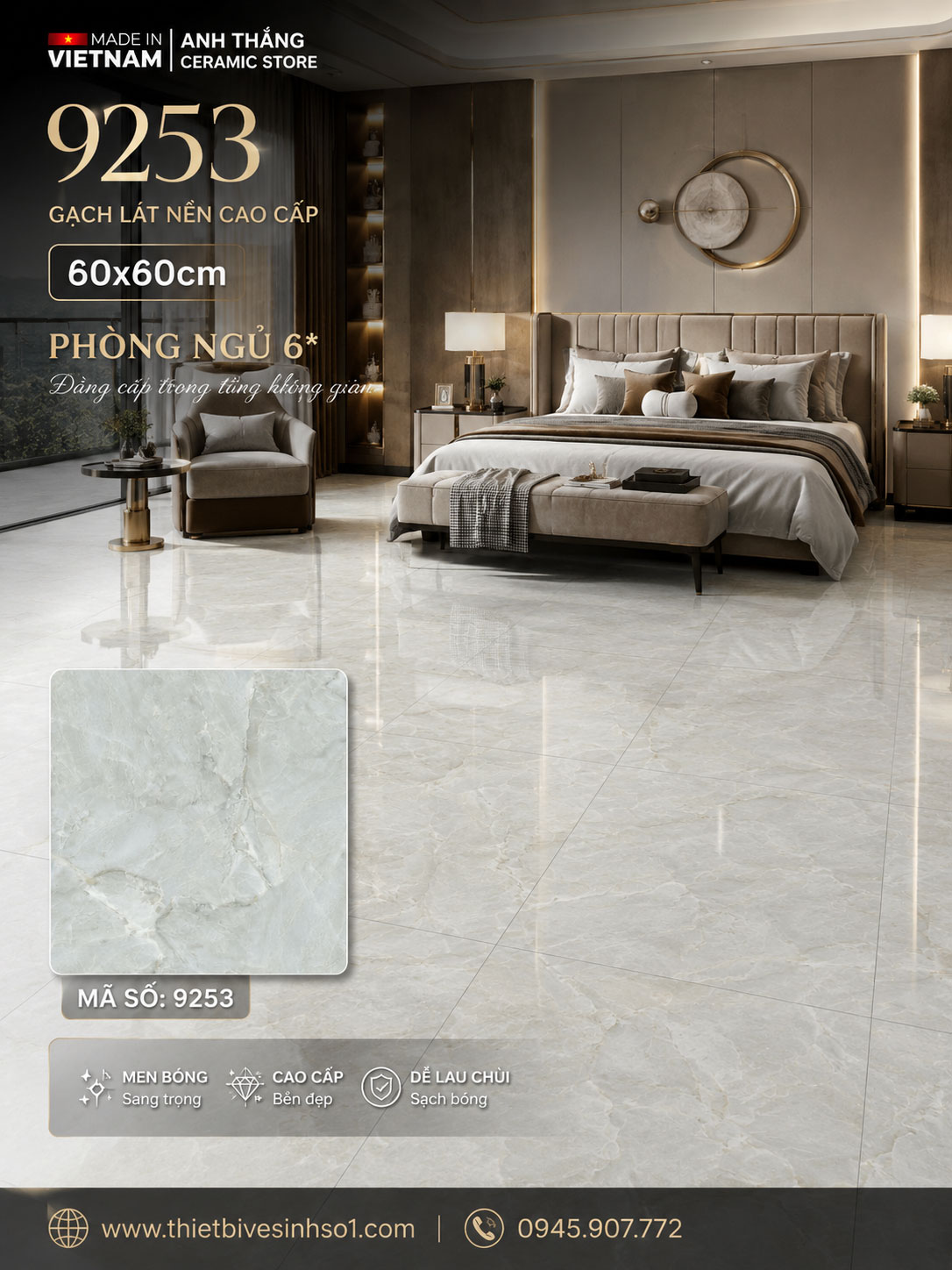 Gạch 60x60 Prime 9253 Gạch 60x60 Prime 9253