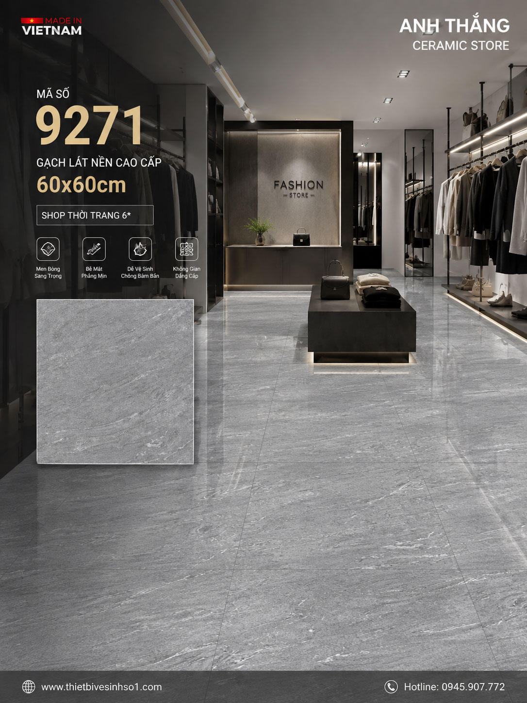 Gạch 60x60 Prime 9271 Gạch 60x60 Prime 9271