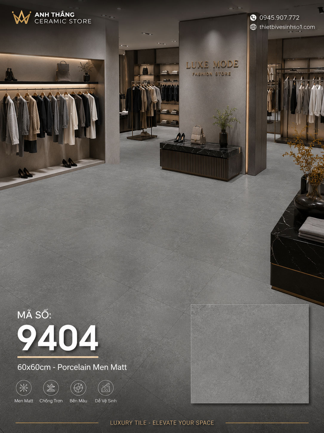 Gạch 60x60 Prime 9404 Gạch 60x60 Prime 9404