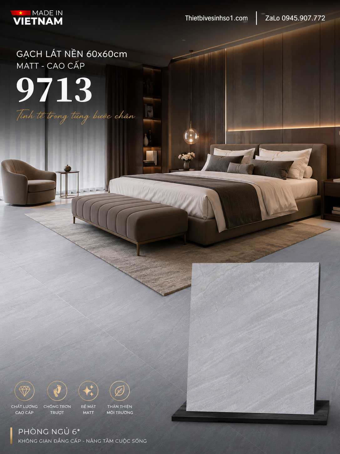 Gạch 60x60 Prime 9713 Gạch 60x60 Prime 9713