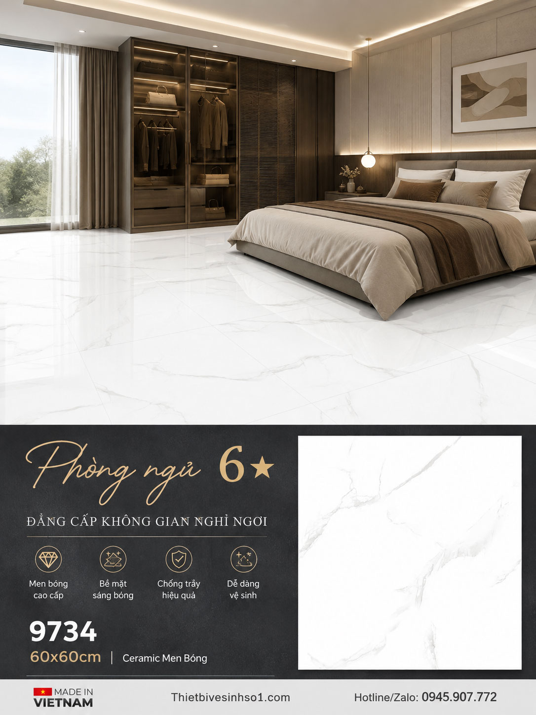 Gạch 60x60 Prime 9734 Gạch 60x60 Prime 9734