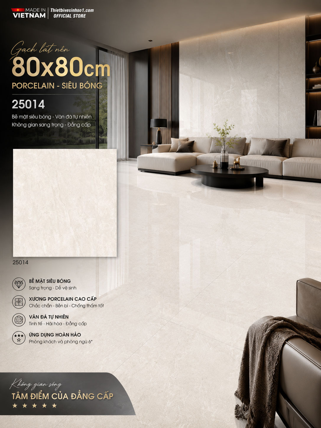 Gạch 80x80 Prime 25014 Gạch 80x80 Prime 25014