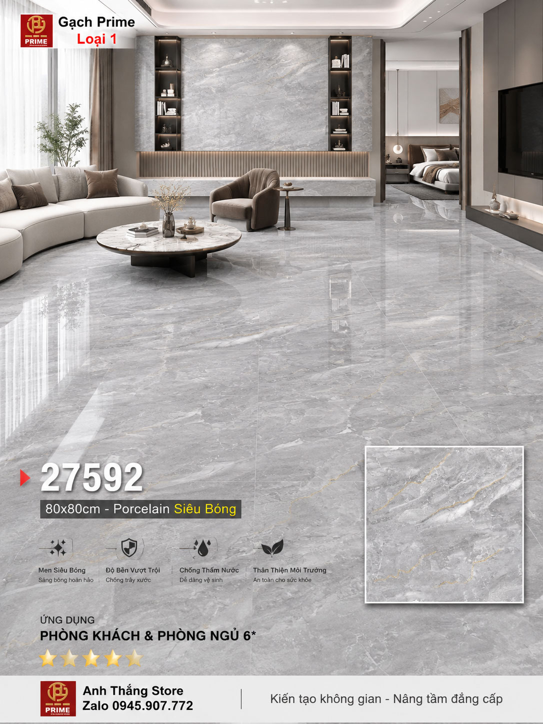 Gạch 80x80 Prime 27592 Gạch 80x80 Prime 27592