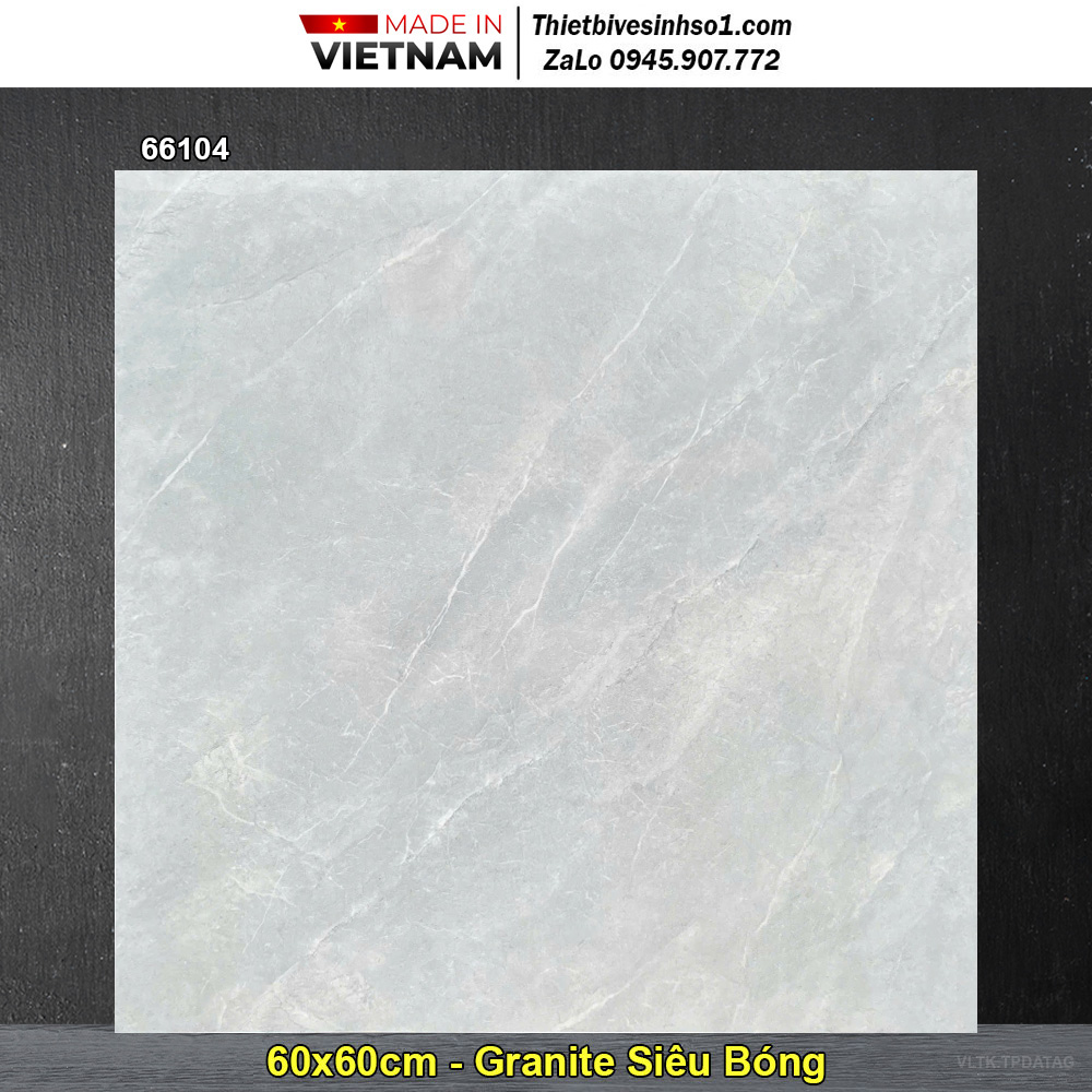 Gạch 60x60 Takao 66104 Vân Đá Xám