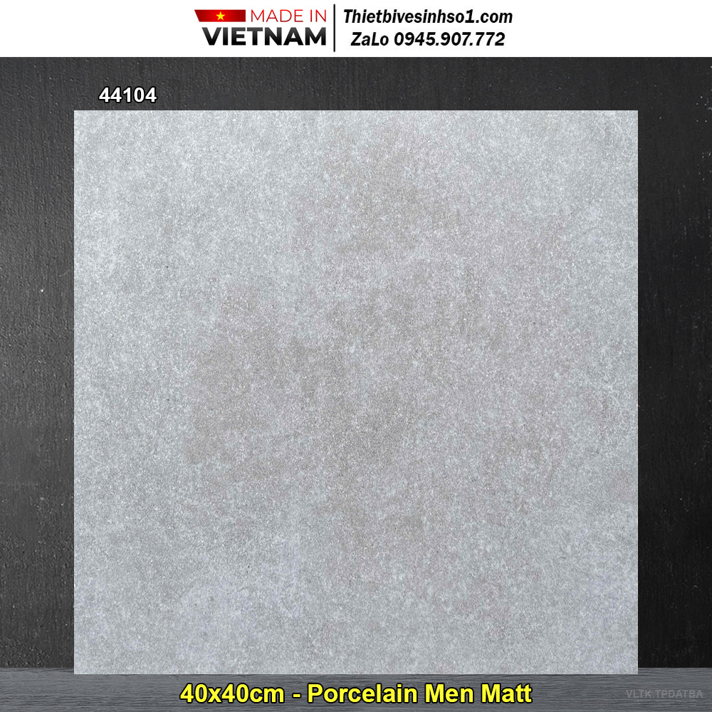 Gạch 40x40 Takao 44104 Vân Xi Măng