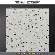 Gạch 40x40 Takao 24105 Terrazzo Hạt Đá