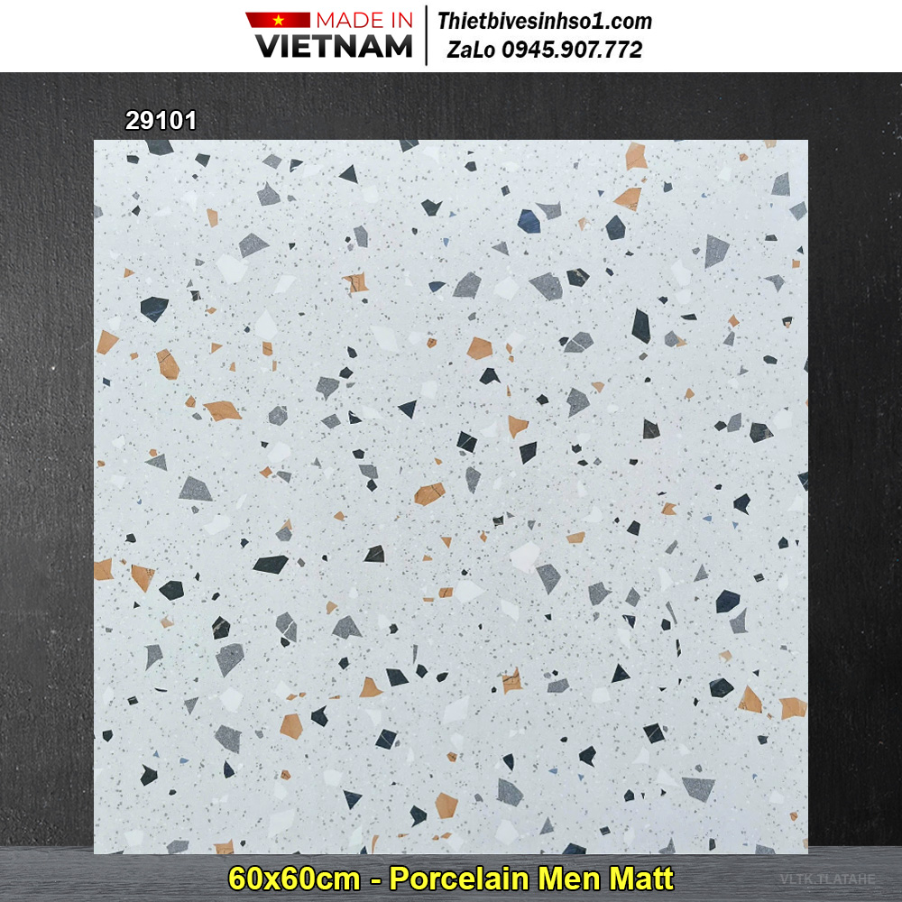 Gạch 60x60 Takao 29101 Terrazzo