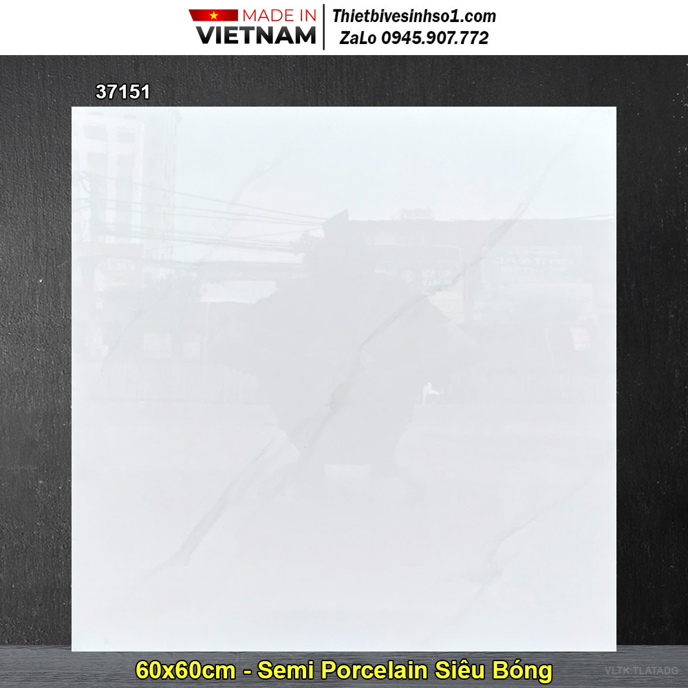 Gạch 60x60 Takao 37151 Trắng Khói
