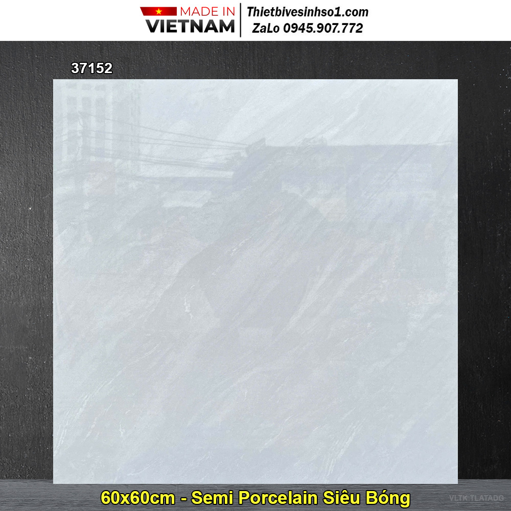 Gạch 60x60 Takao 37152 Vân Đá Xám