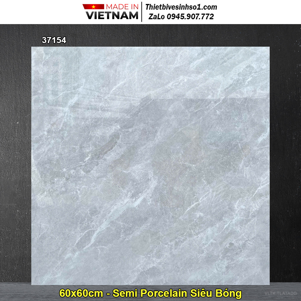 Gạch 60x60 Takao 37154 Vân Ghi Xám