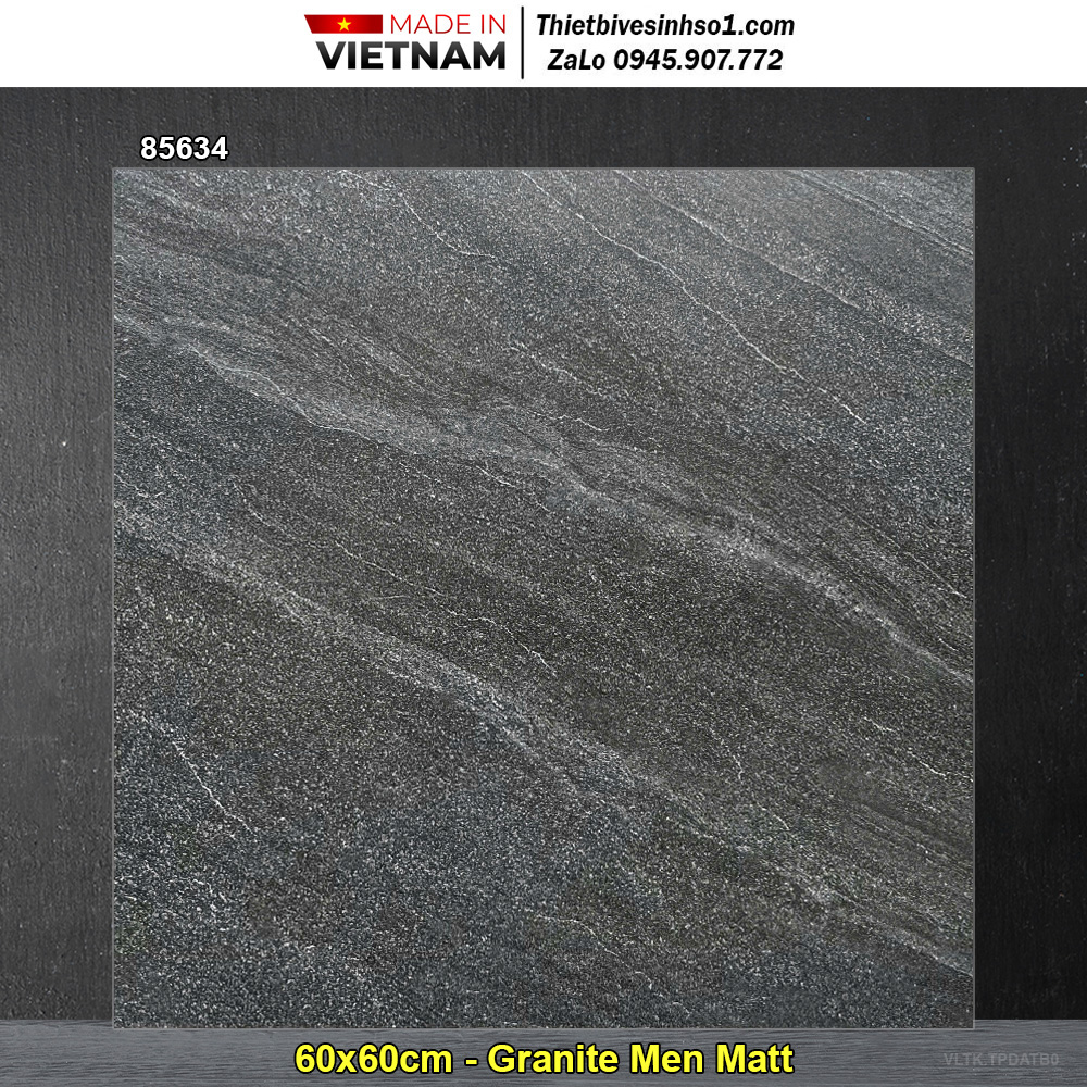 Gạch 60x60 Takao 85634 Vân Ghi Đậm