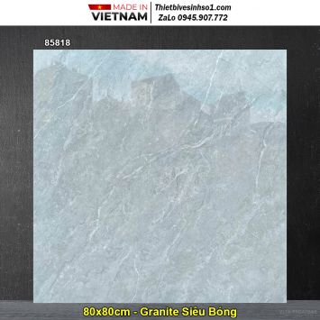 Gạch 80x80 Takao 85818 Vân Đá Xám