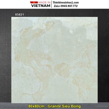 Gạch 80x80 Takao 85821 Vân Đá Vàng