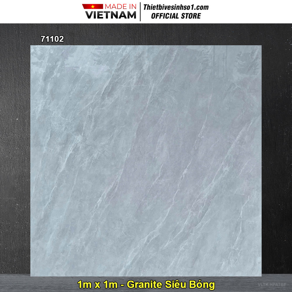 Gạch 1m x 1m Takao 71102 Vân Đá Xám