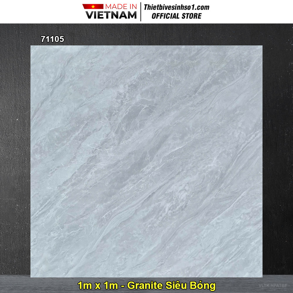 Gạch 1m x 1m Takao 71105 Vân Đá Xám