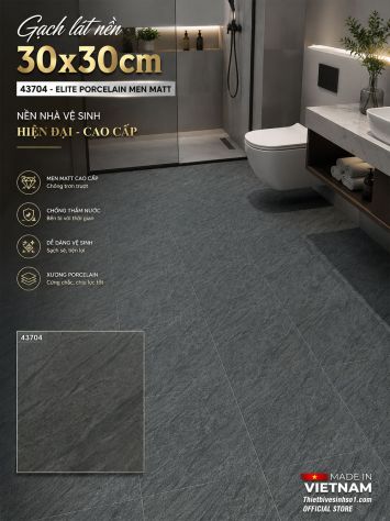 Gạch 30x30 Takao 43704 Vân Ghi