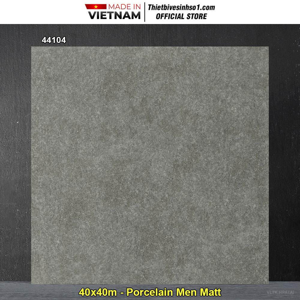 Gạch 40x40 Takao 44104 Vân Xi Măng