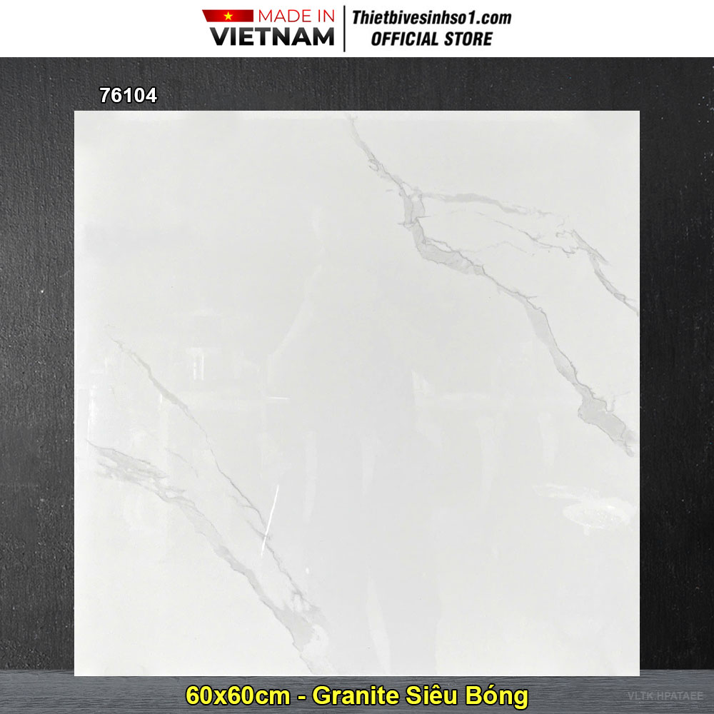 Gạch 60x60 Takao 76104 Trắng Khói
